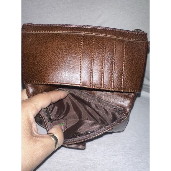 Relic Canvas Floral Multicolor Snap Wallet Change Pocket EUC - Picture 5 of 7